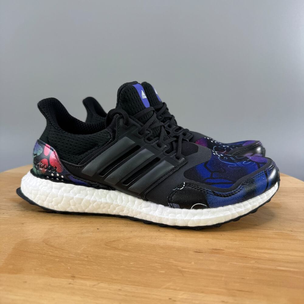 adidas UltraBoost S&L DNA Womens Size 7 Shoes Black Night Flash Running Sneakers